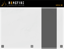 Tablet Screenshot of hangfiretraining.com